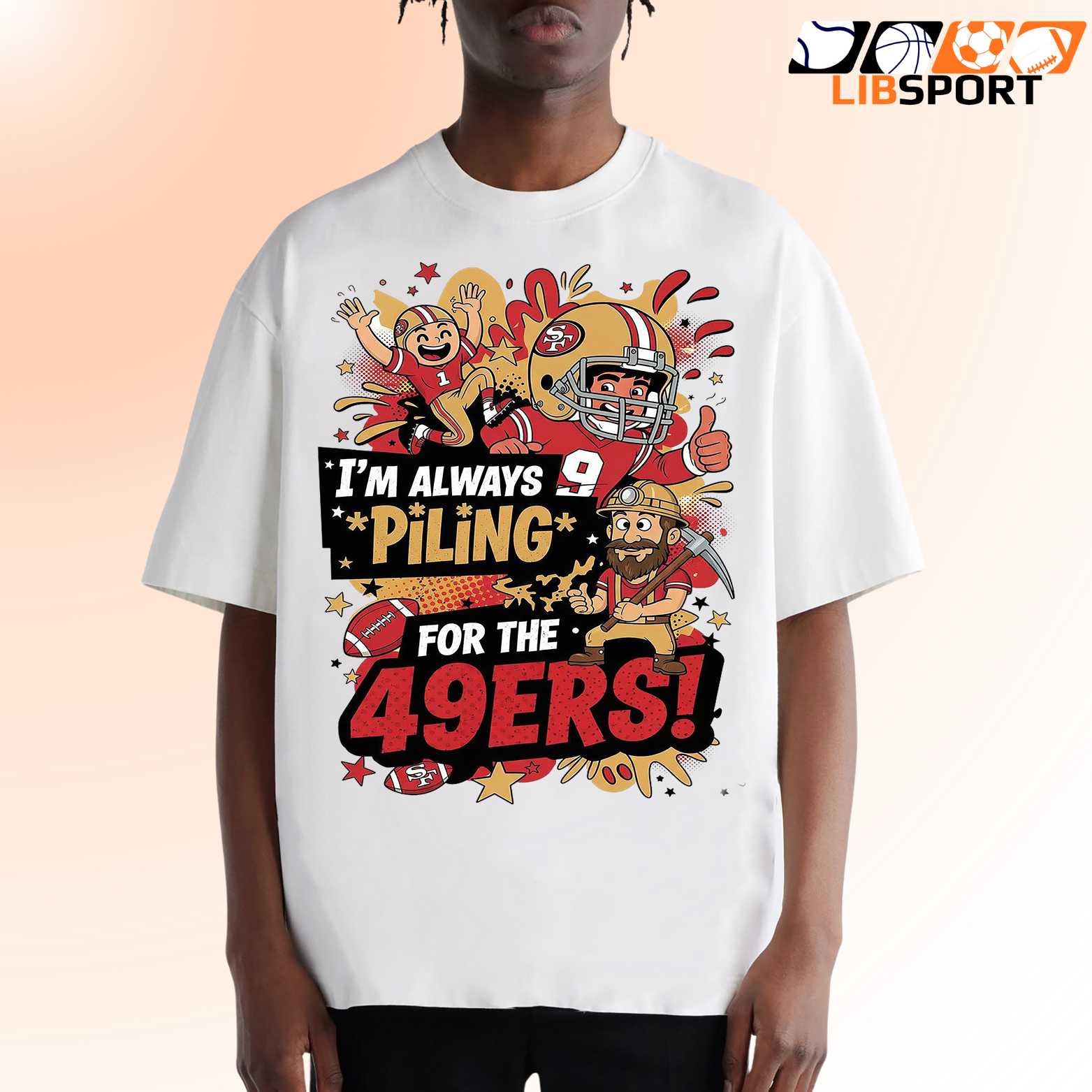 49ers Football T-Shirt, Unisex Nfl Shirt, Sunday Game Day Graphic Tee